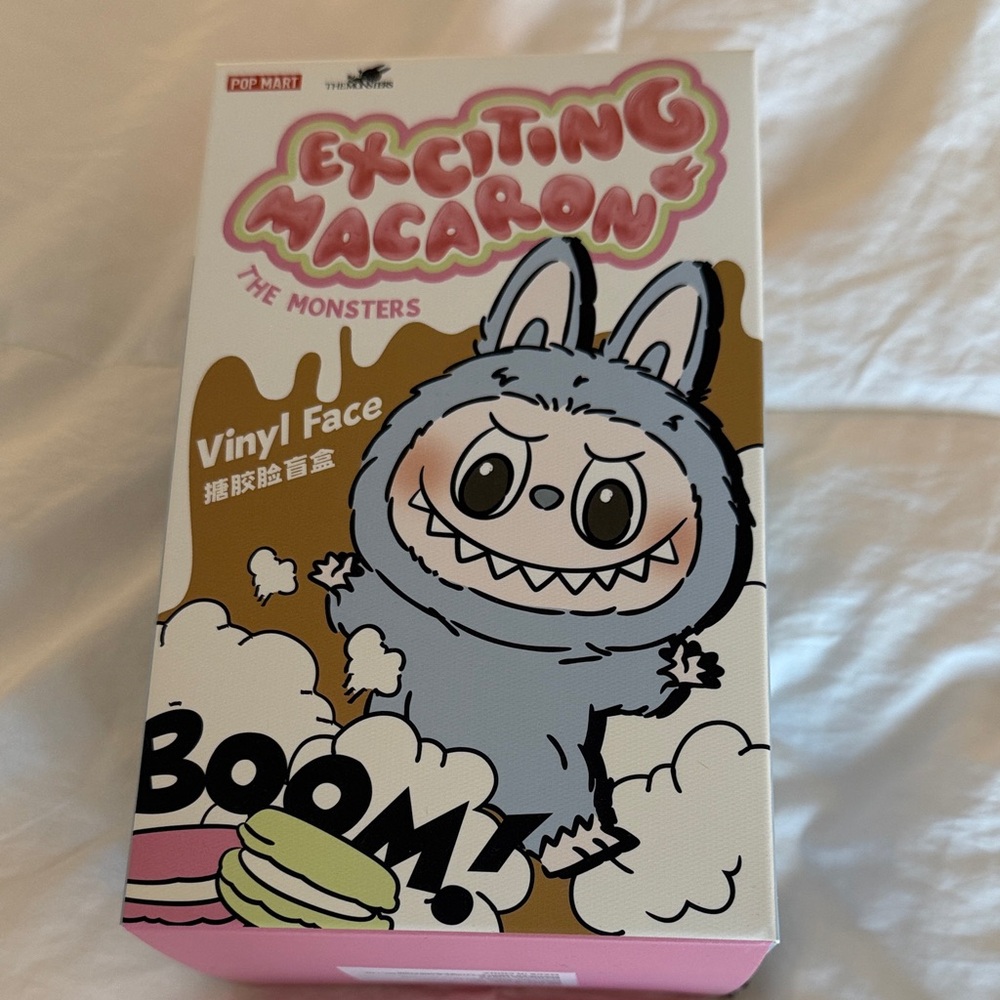 Labubu Sea Salt Exciting Macaron The Monsters - unopened box!
